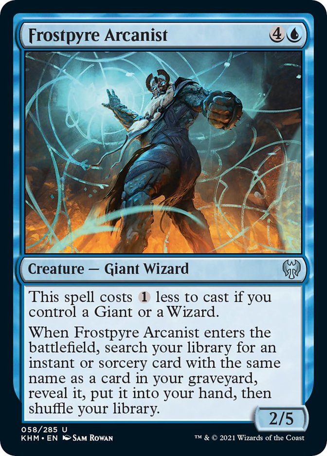 Frostpyre Arcanist [Kaldheim] [Foil]