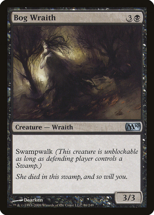 Bog Wraith [Core Set 2010] [Foil]