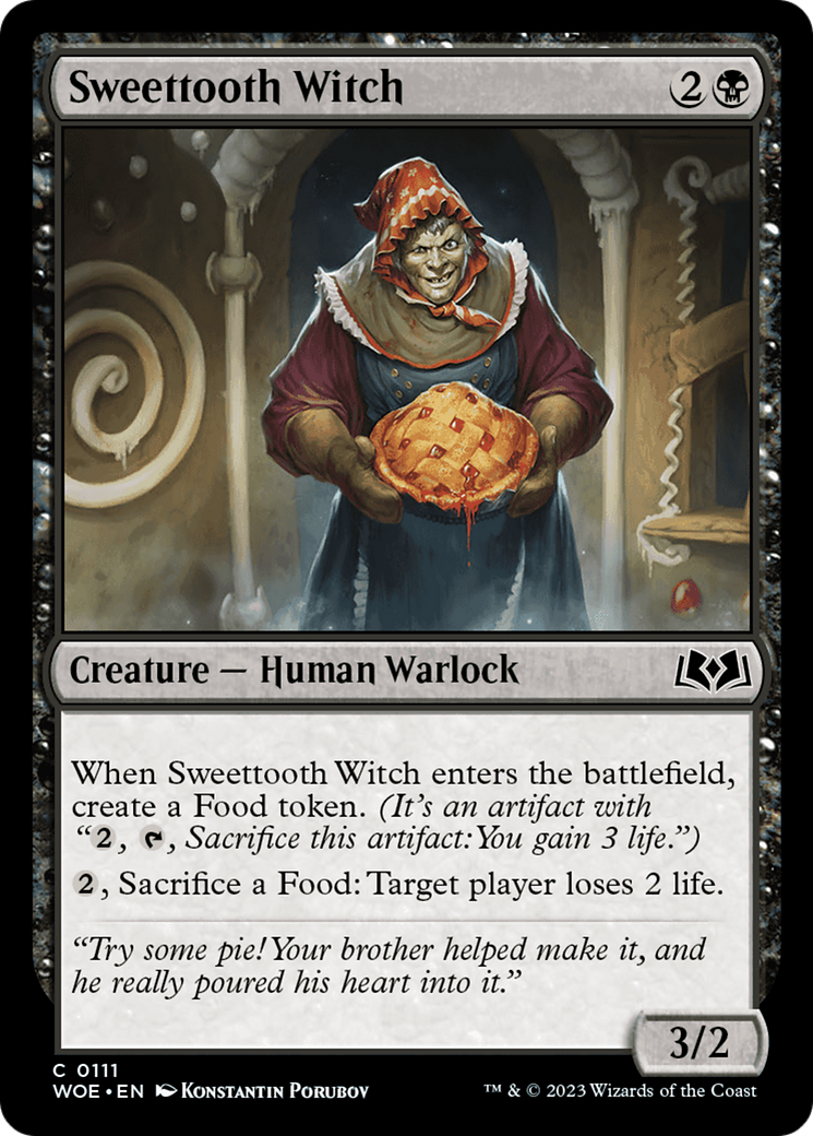 Sweettooth Witch [Wilds of Eldraine] [Foil]