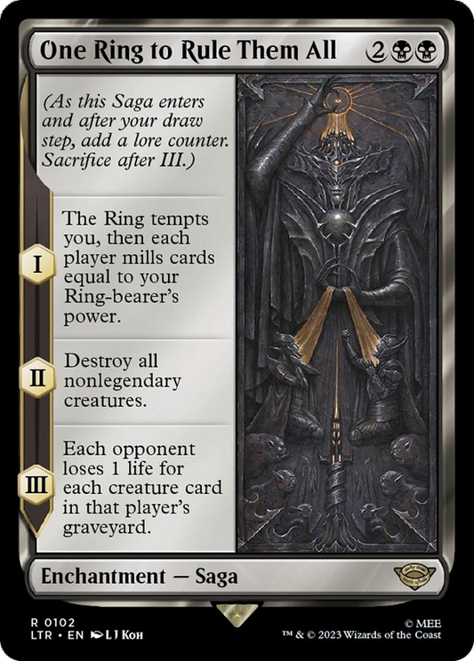 One Ring to Rule Them All [The Lord of the Rings: Tales of Middle-Earth] [Foil]