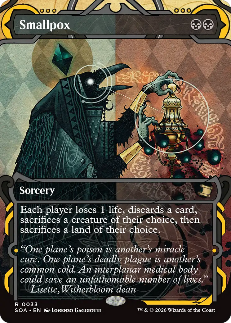 Smallpox [Secrets of Strixhaven: Mystical Archive] [Foil]