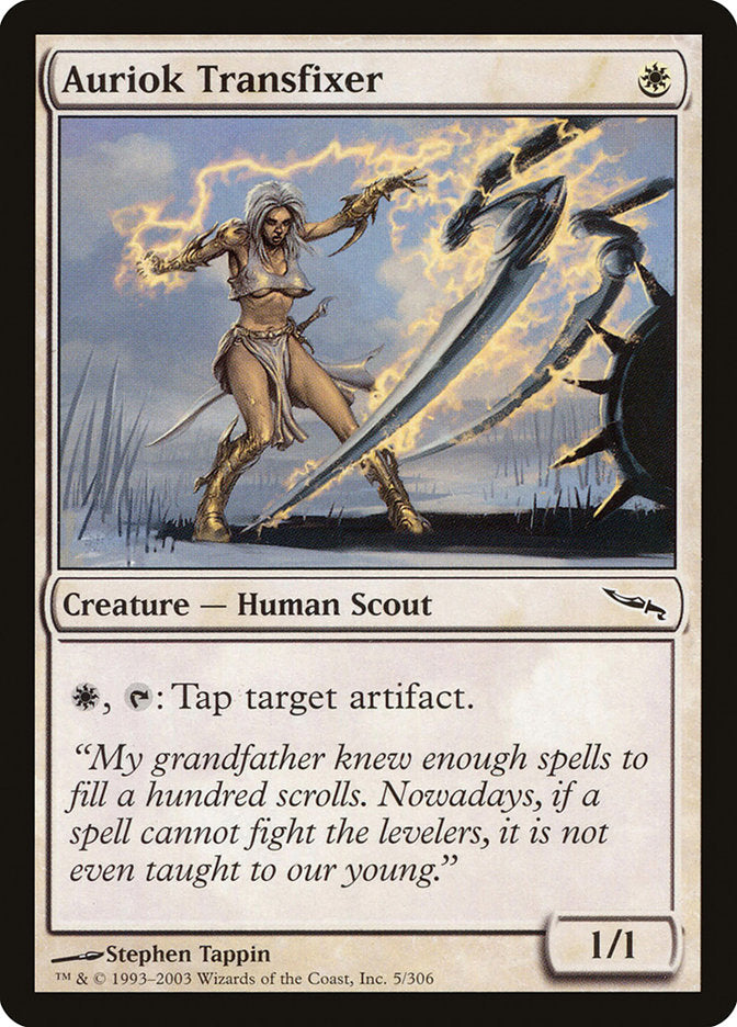 Auriok Transfixer [Mirrodin] [Foil]