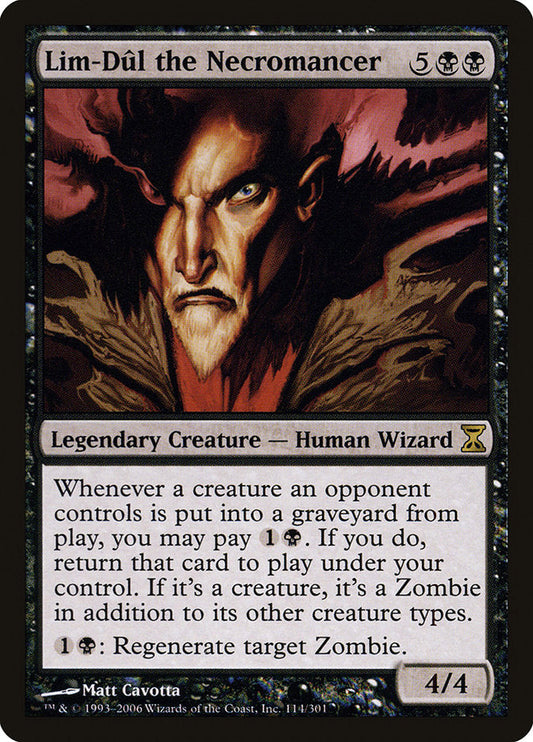 Lim-Dul the Necromancer [Time Spiral] [Foil]