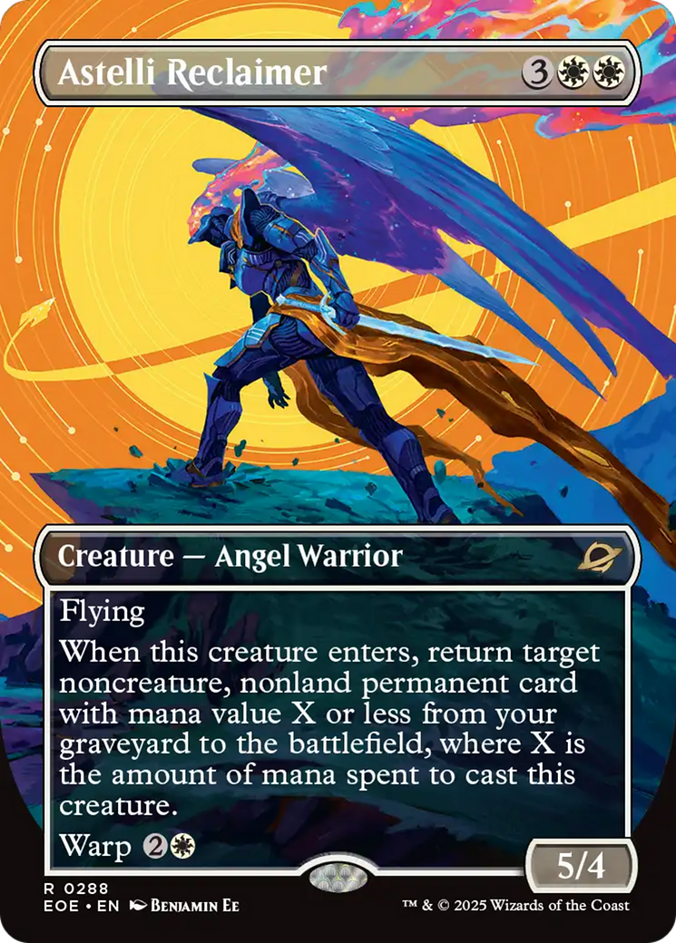 Astelli Reclaimer (Borderless) [Edge of Eternities] [Foil]