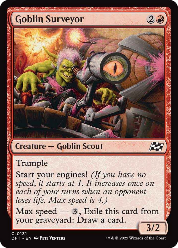 Goblin Surveyor [Aetherdrift] [Foil]