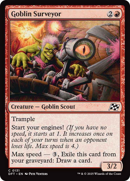 Goblin Surveyor [Aetherdrift] [Foil]
