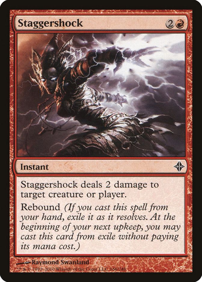 Staggershock [Rise of the Eldrazi] [Foil]