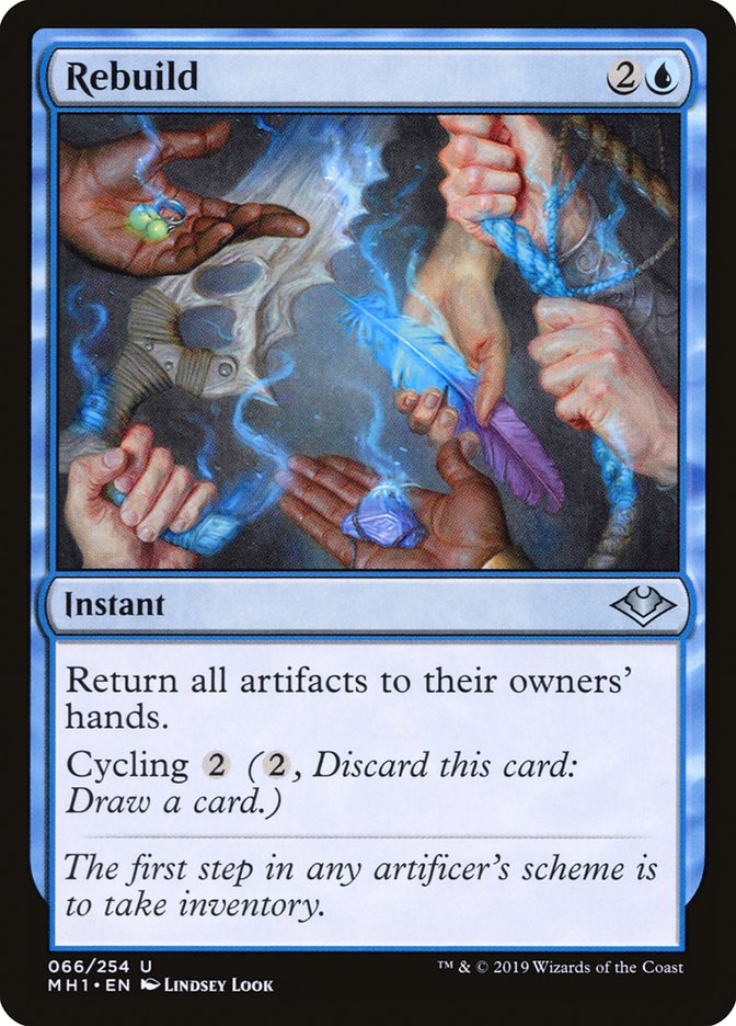 Rebuild [Modern Horizons] [Foil]