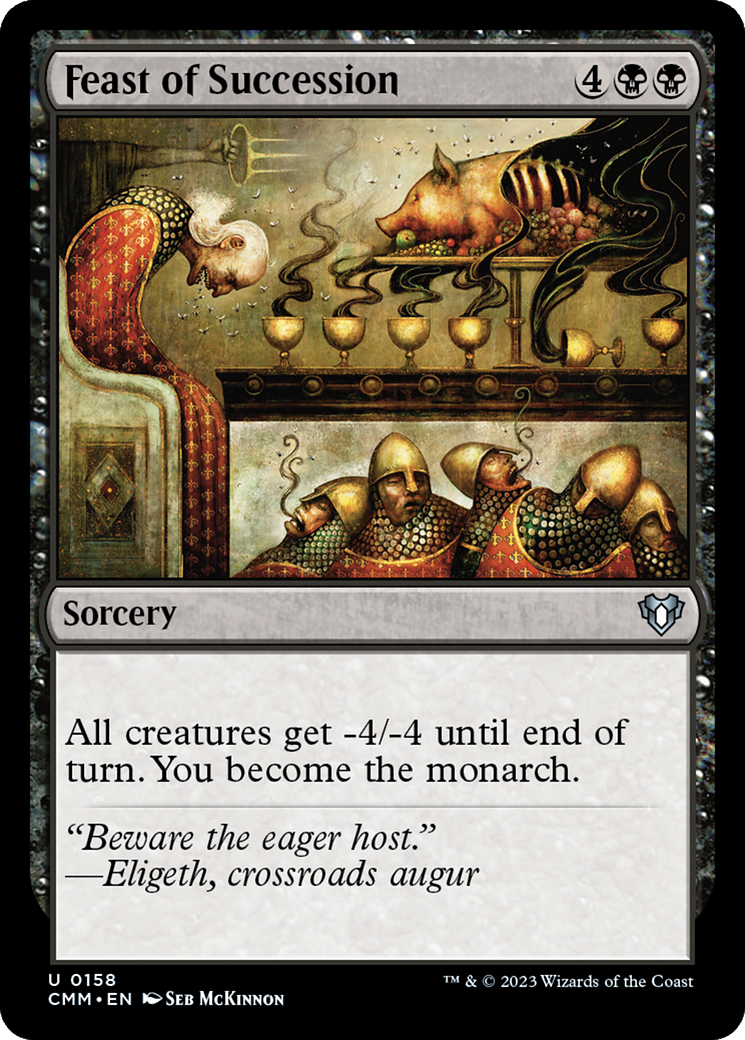 Feast of Succession [Commander Masters] [Foil]