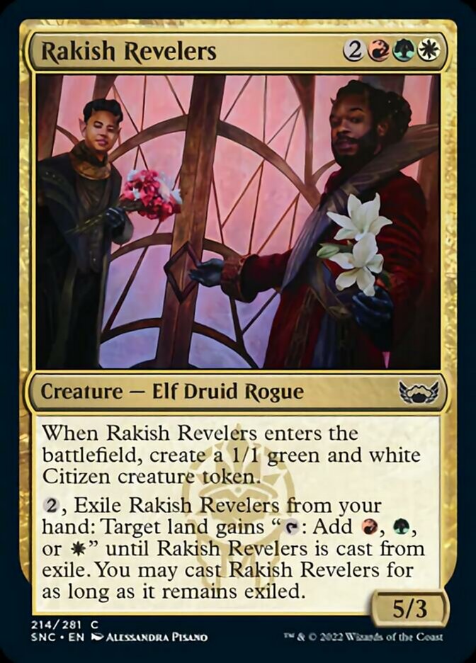 Rakish Revelers [Streets of New Capenna] [Foil]