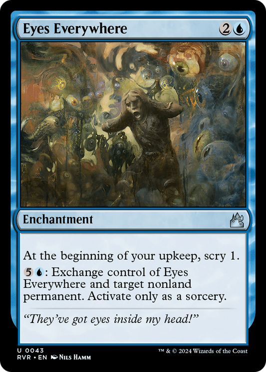 Eyes Everywhere [Ravnica Remastered] [Foil]