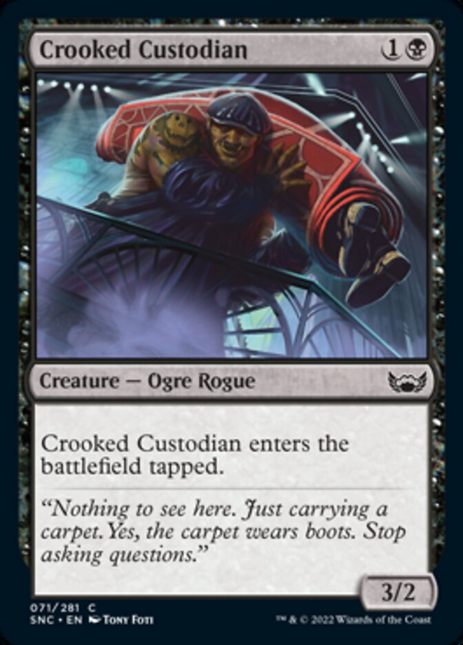 Crooked Custodian [Streets of New Capenna] [Foil]