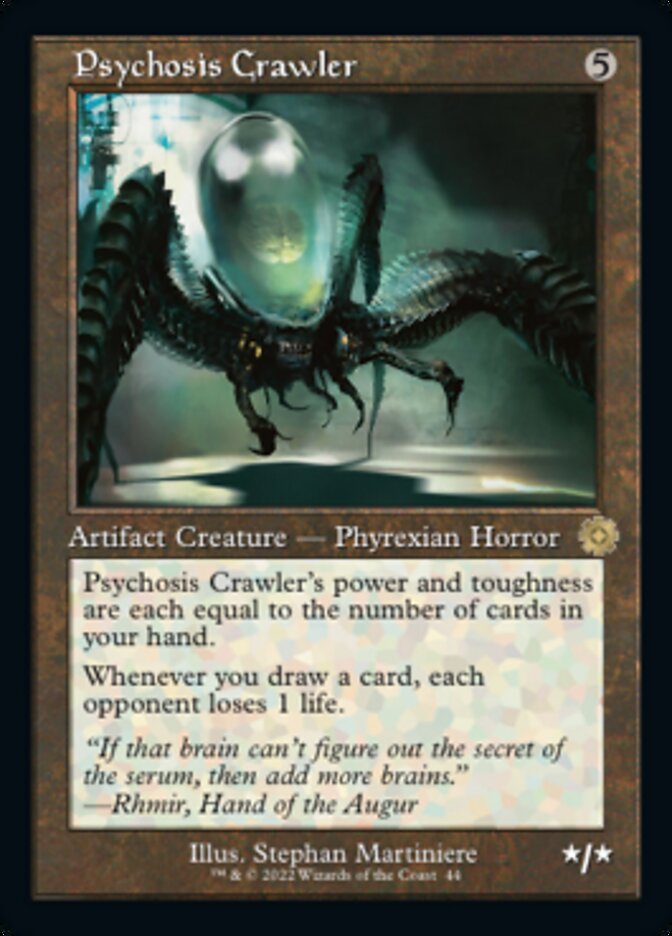 Psychosis Crawler (Retro) [The Brothers' War Retro Artifacts] [Foil]