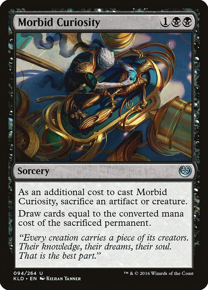 Morbid Curiosity [Kaladesh] [Foil]