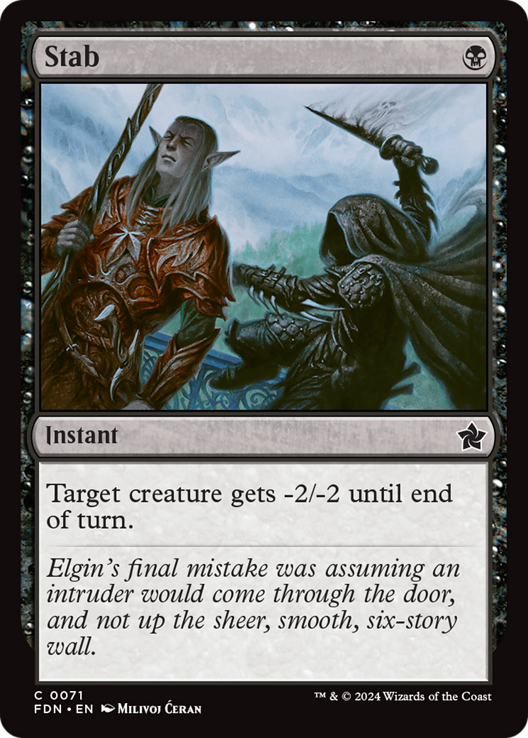 Stab [Foundations] [Foil]