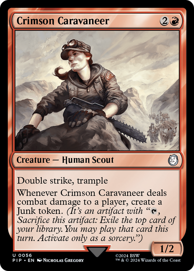 Crimson Caravaneer [Fallout] [Foil]