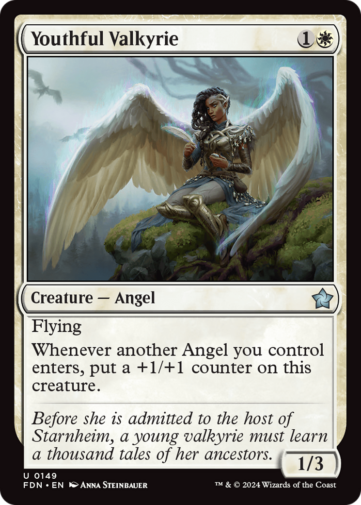 Youthful Valkyrie [Foundations] [Foil]