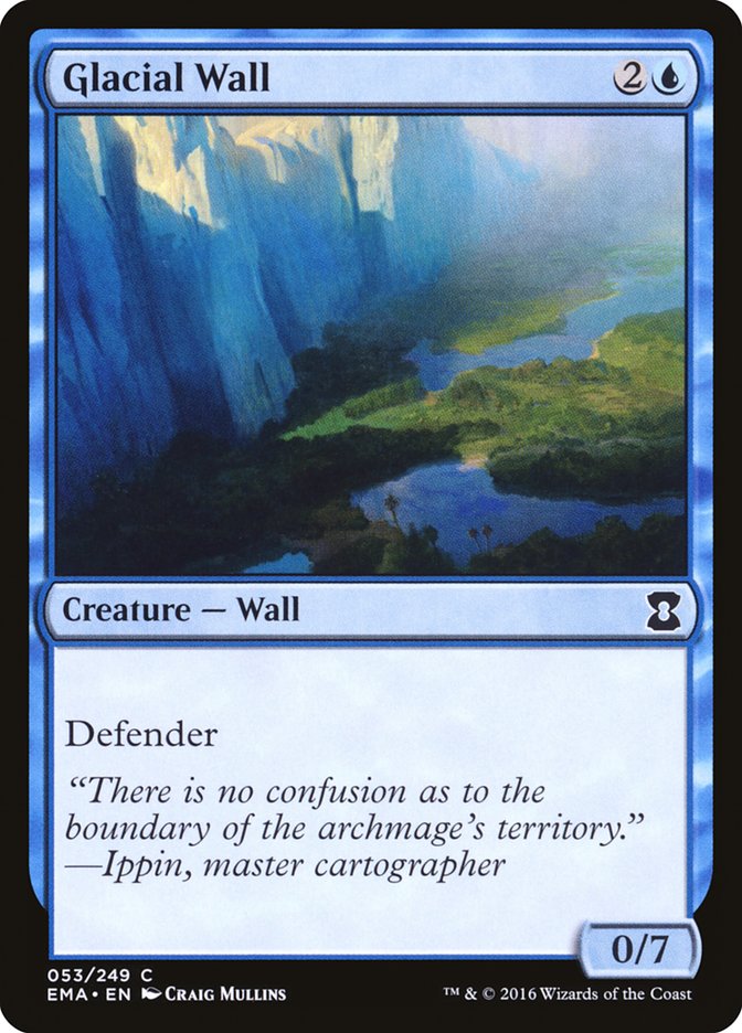 Glacial Wall [Eternal Masters] [Foil]