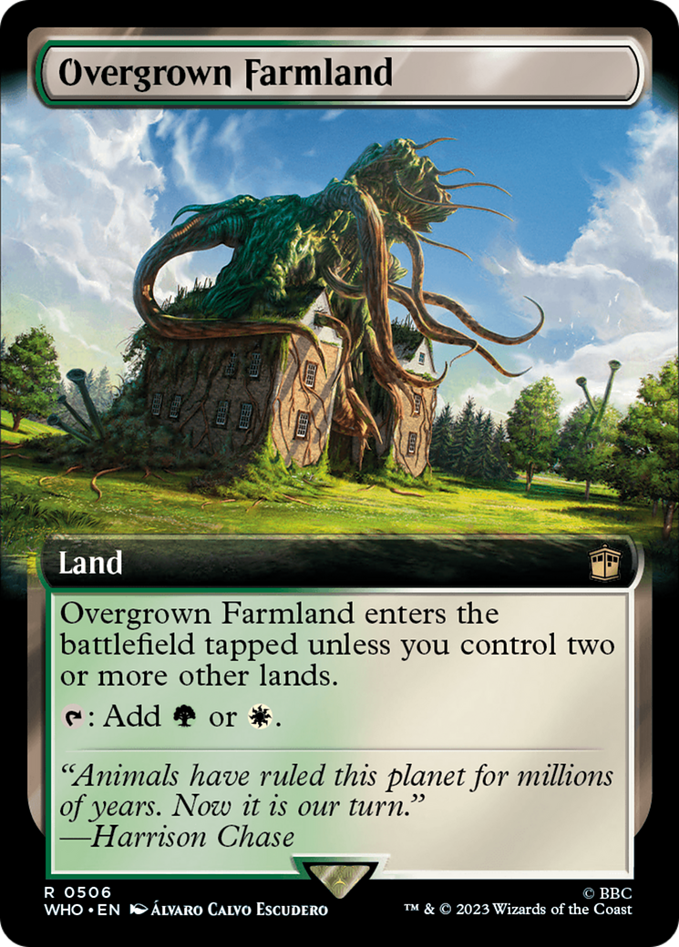 Overgrown Farmland (Extended Art) [Doctor Who] [Foil]
