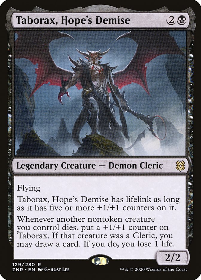 Taborax, Hope's Demise [Zendikar Rising] [Foil]