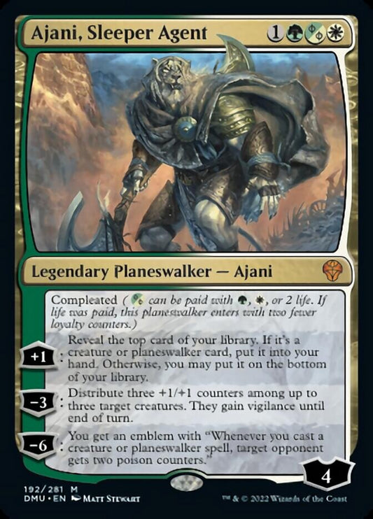 Ajani, Sleeper Agent [Dominaria United] [Foil]