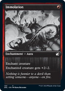 Immolation [Innistrad: Double Feature] [Foil]
