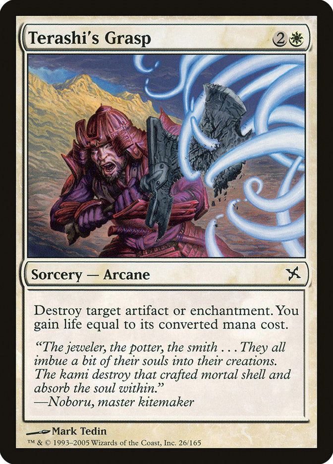 Terashi's Grasp [Betrayers of Kamigawa] [Foil]