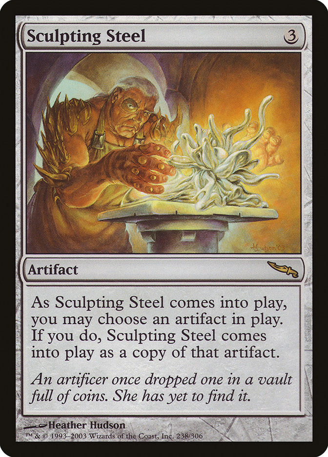 Sculpting Steel [Mirrodin] [Foil]