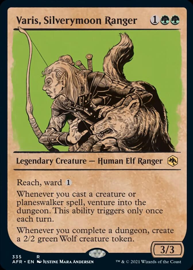 Varis, Silverymoon Ranger (Showcase) [Dungeons & Dragons: Adventures in the Forgotten Realms] [Foil]