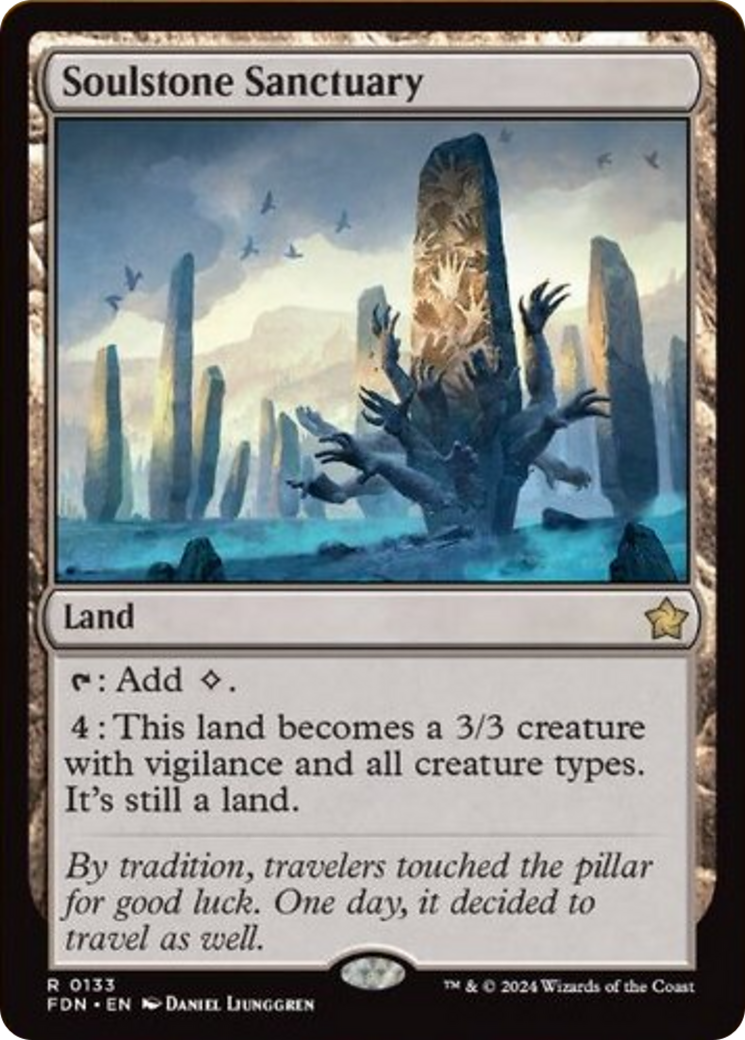 Soulstone Sanctuary [Foundations] [Foil]