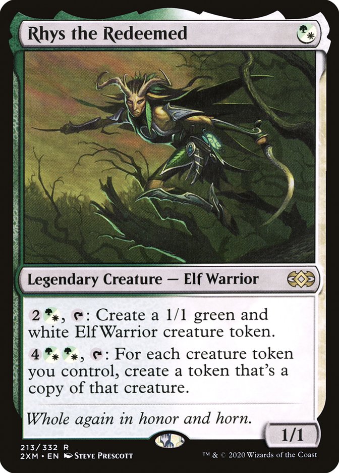 Rhys the Redeemed [Double Masters] [Foil]