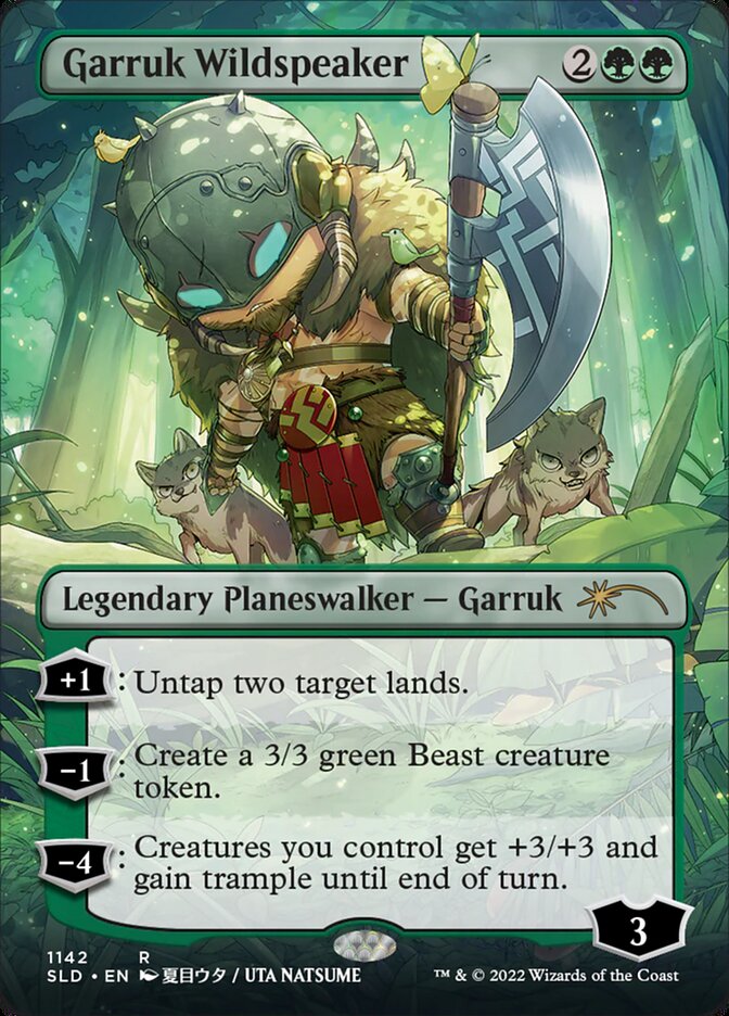 Garruk Wildspeaker (Borderless) [Secret Lair Drop Series] [Foil]