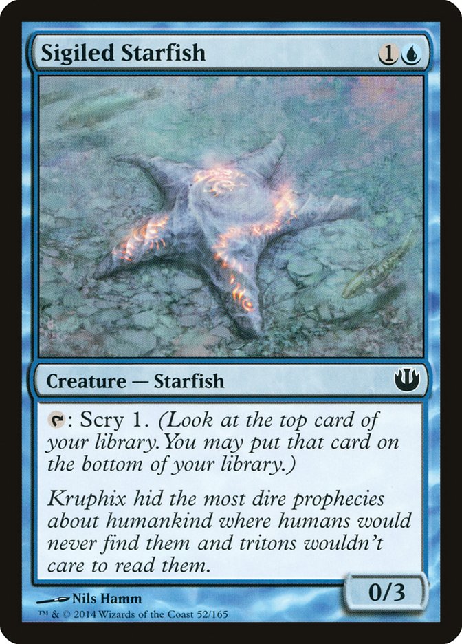 Sigiled Starfish [Journey into Nyx] [Foil]