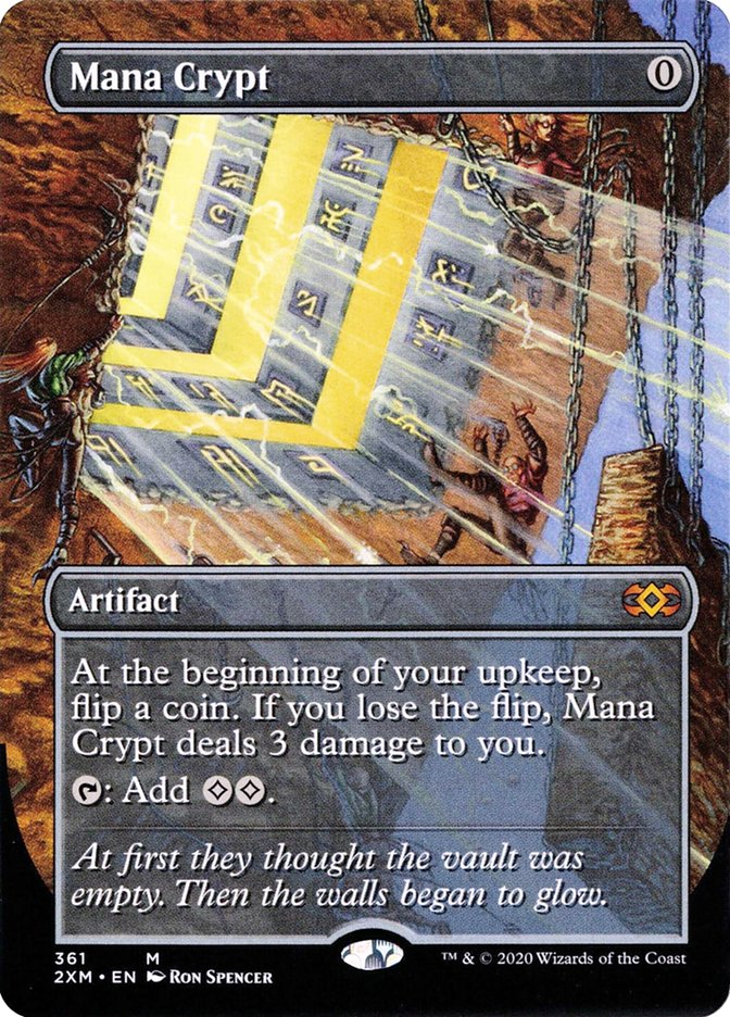 Mana Crypt (Toppers) [Double Masters] [Foil]