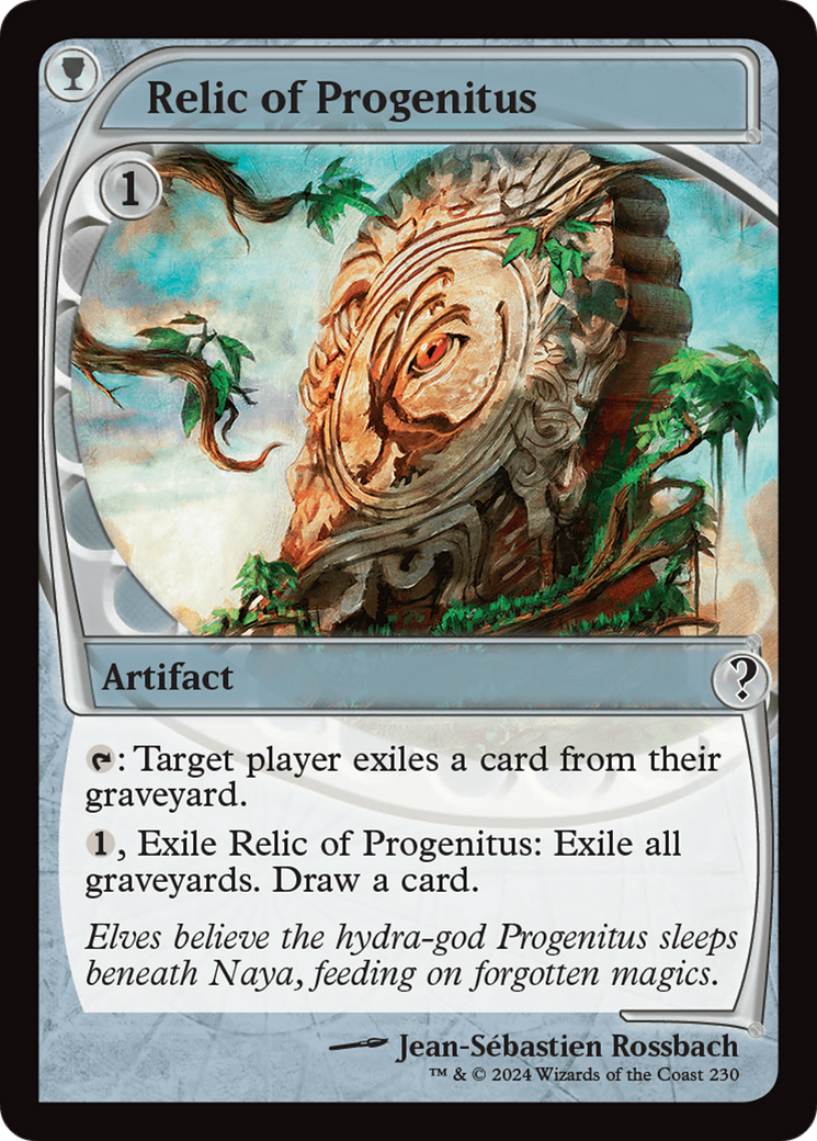 Relic of Progenitus (Future Sight) [Mystery Booster 2] [Foil]