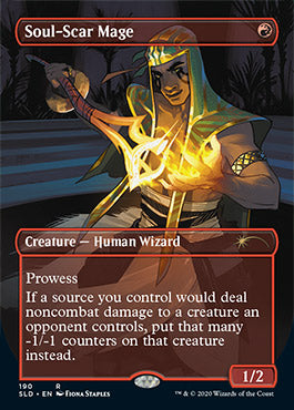 Soul-Scar Mage (Borderless) [Secret Lair Drop Series] [Foil]
