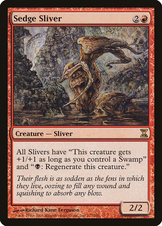 Sedge Sliver [Time Spiral] [Foil]