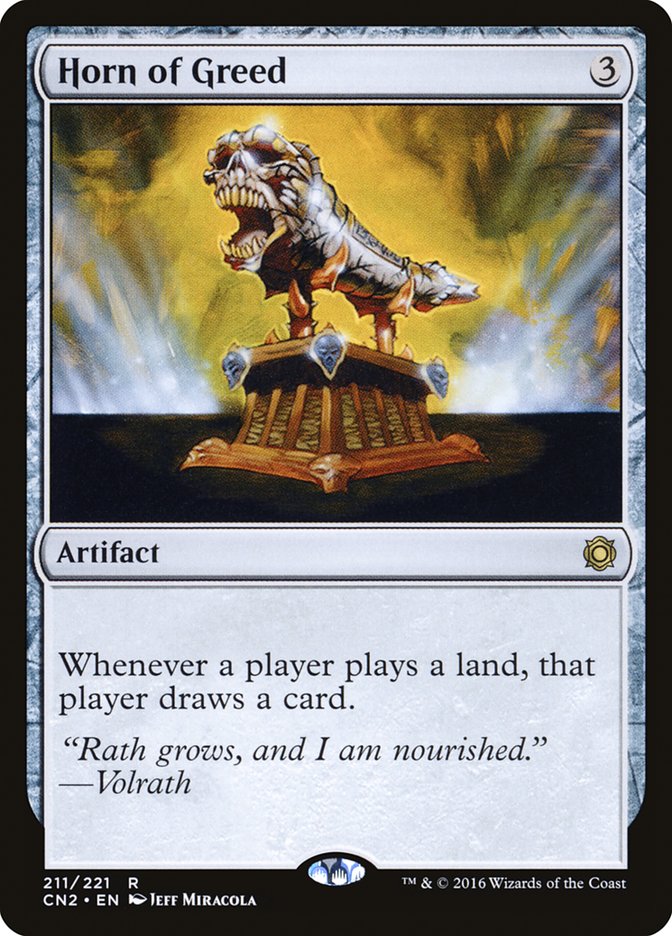 Horn of Greed [Conspiracy: Take the Crown] [Foil]