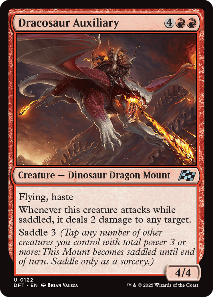 Dracosaur Auxiliary [Aetherdrift] [Foil]
