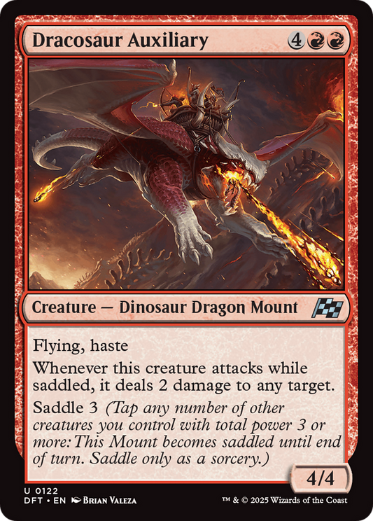 Dracosaur Auxiliary [Aetherdrift] [Foil]