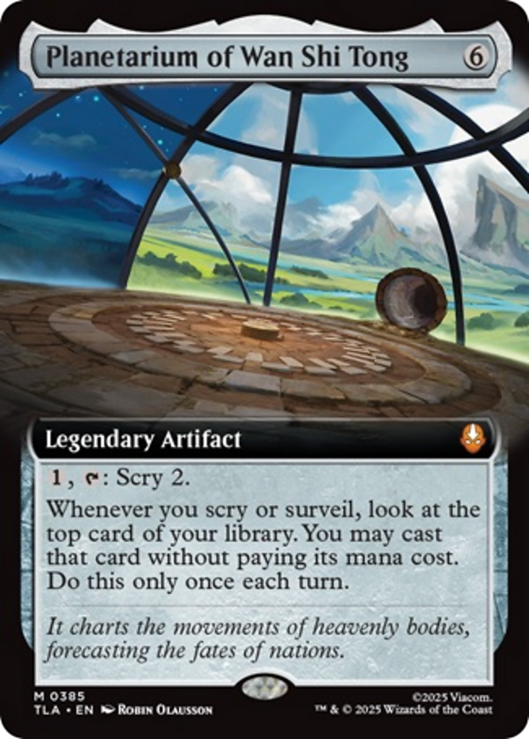 Planetarium of Wan Shi Tong (Extended Art) [Avatar: The Last Airbender] [Foil]