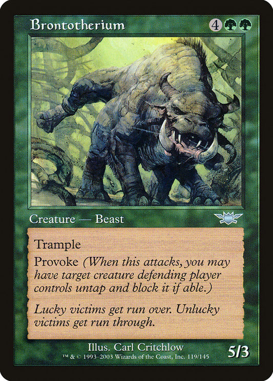 Brontotherium [Legions] [Foil]