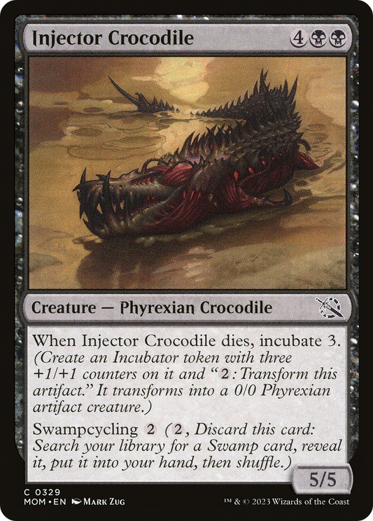 Injector Crocodile [March of the Machine] [Foil]
