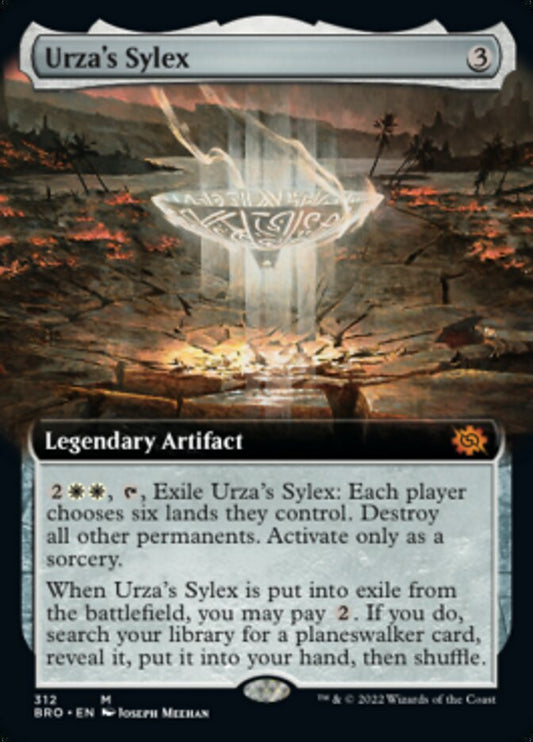 Urza's Sylex (Extended Art) [The Brothers' War] [Foil]