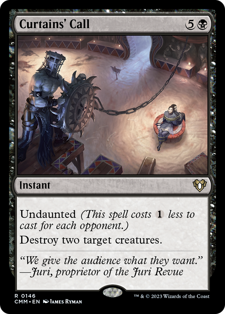 Curtains' Call [Commander Masters] [Foil]