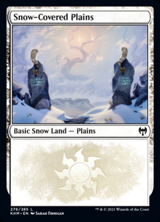 Snow-Covered Plains (276) [Kaldheim] [Foil]