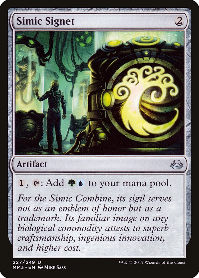 Simic Signet [Modern Masters 2017] [Foil]