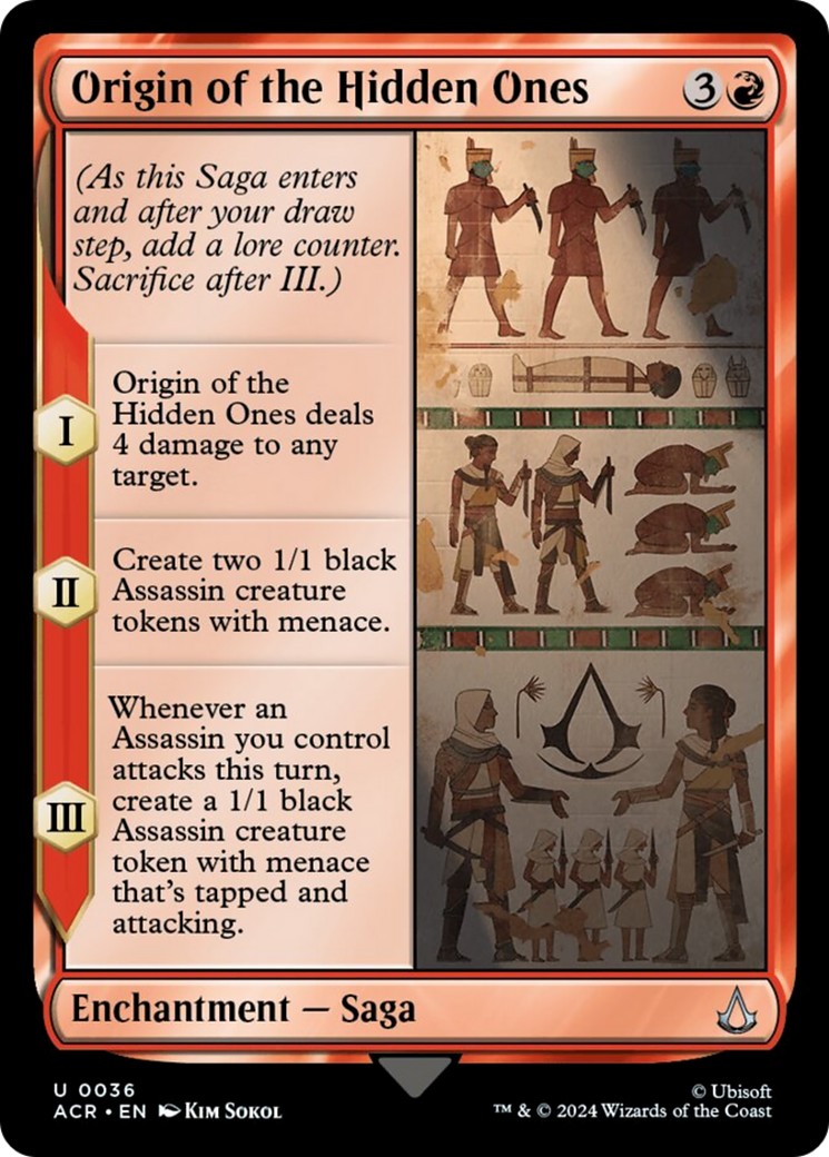 Origin of the Hidden Ones [Assassin's Creed] [Foil]