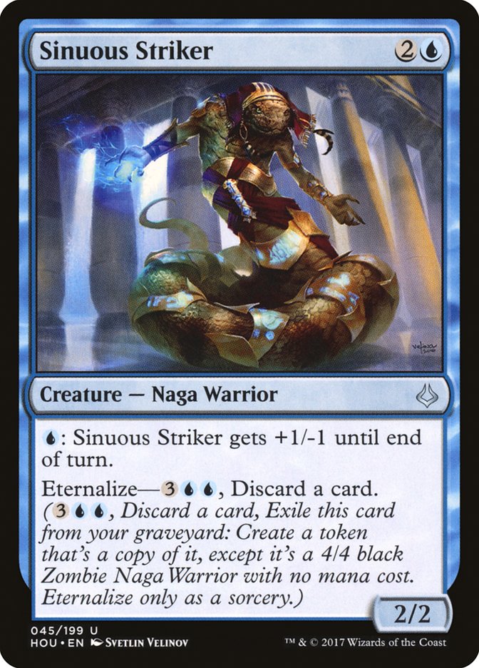 Sinuous Striker [Hour of Devastation] [Foil]