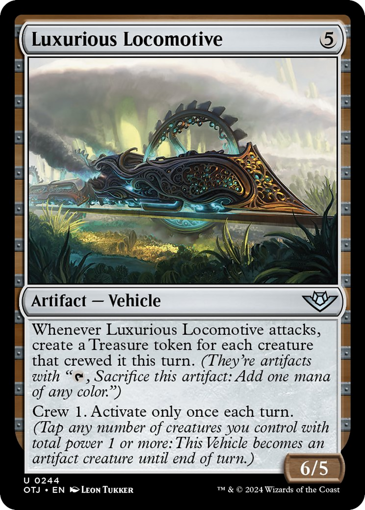 Luxurious Locomotive [Outlaws of Thunder Junction] [Foil]